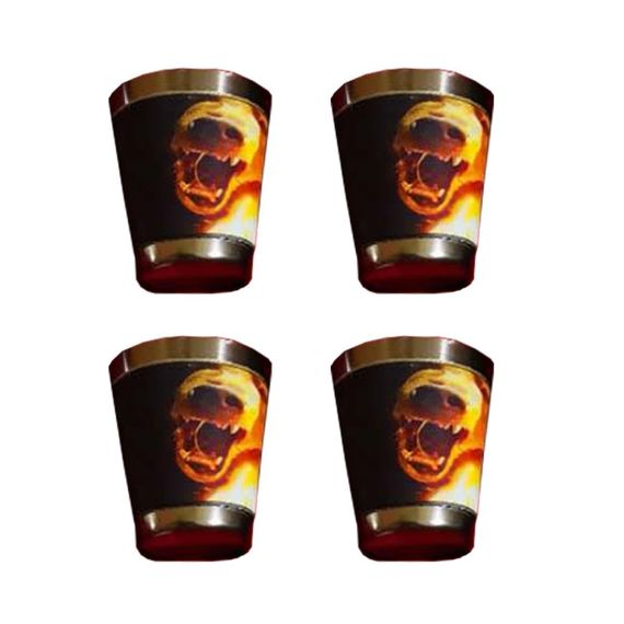 Набор стопок Helios Медведь (HS-NS-B-A21-2)