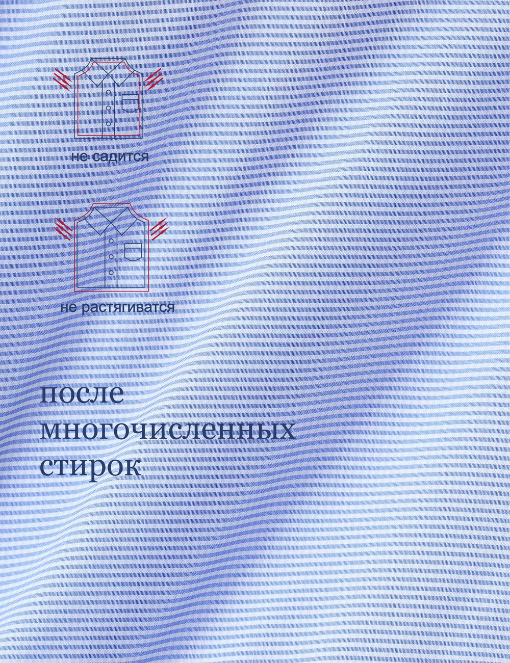 Сорочка мужская ELITA длинный рукав, цвет голубой, хлопок/пэ
