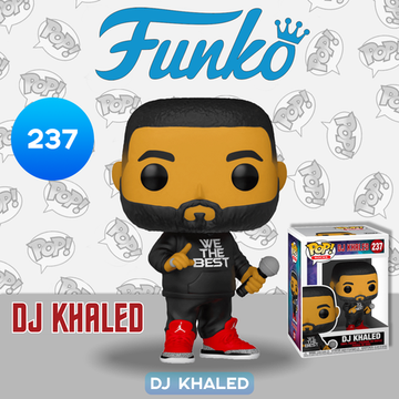 Фигурка Funko POP! Rocks DJ Khaled (237) 56757 / Фигурка в виде популярного хип-хоп исполнителя DJ Khaled