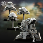 Xenos Armies Tau Empire Tidewall Gunrig Tau Drones 1 шт. миниатюра для dnd, днд, pathfinder, фентези, Настольная игра, НРИ, Варгейм, РПГ