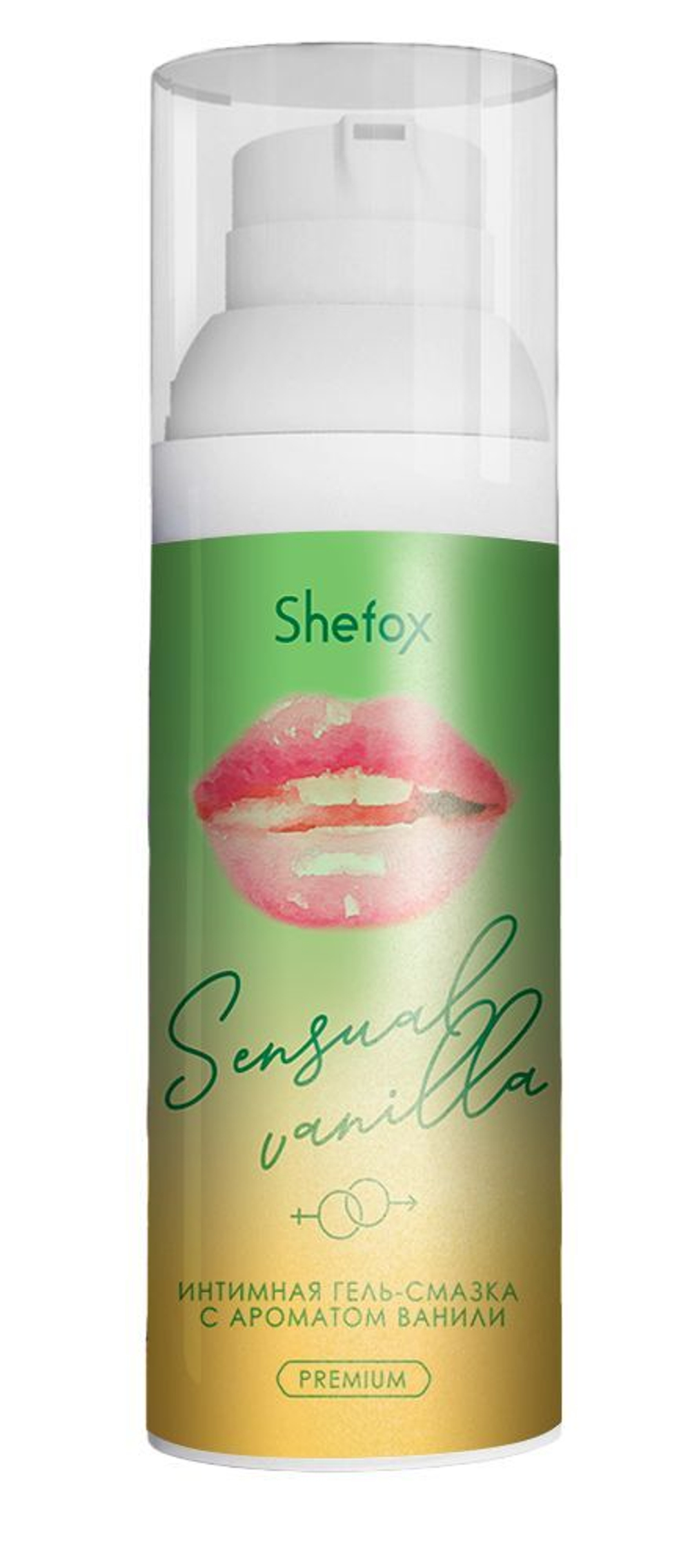 Интимная гель-смазка Shefox Premium «Чувственная ваниль» - 50 мл.