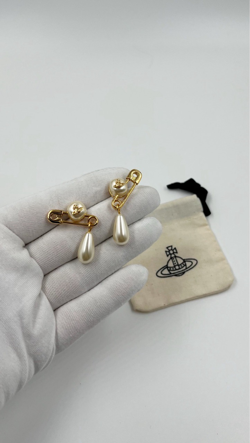 Серьги с подвесками Vivienne Westwood