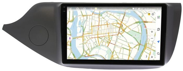 Магнитола для KIA Ceed 2 (JD) 2012-2018 (рамка матовая) - Vaycar VA27-0217-2K на Android 13, Быстрая, 2K QLED, CarPlay,4G SIM-слот