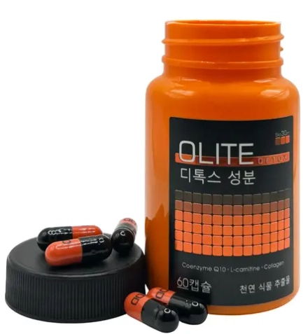 OLITE DETOX — корейские капсулы для безопасного похудения 60 шт