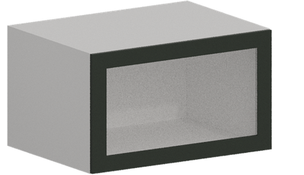 Кухня Модуль ШВГС 819 Белый / Насыщенно-зеленый