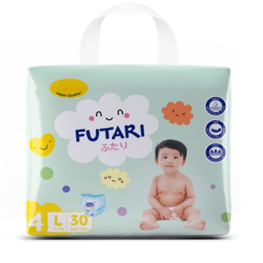 Подгузники Futari L 10-14 кг 30 шт