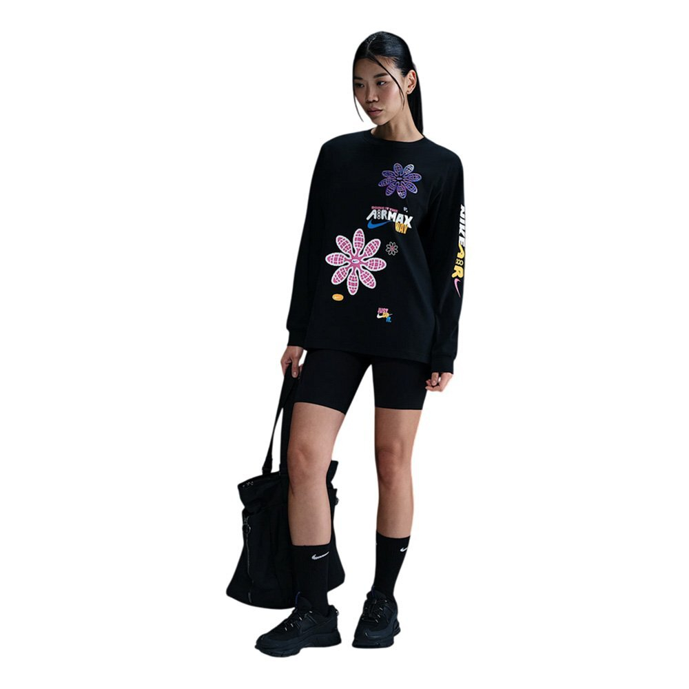 Баскетбольная женская толстовка Nike Sportswear Black Sweatshirt