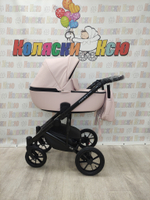 Коляска модульная Riko Ozon Pastel 01 розовый