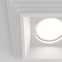 Встраиваемый светильник Maytoni Gyps Modern DL005-1-01-W