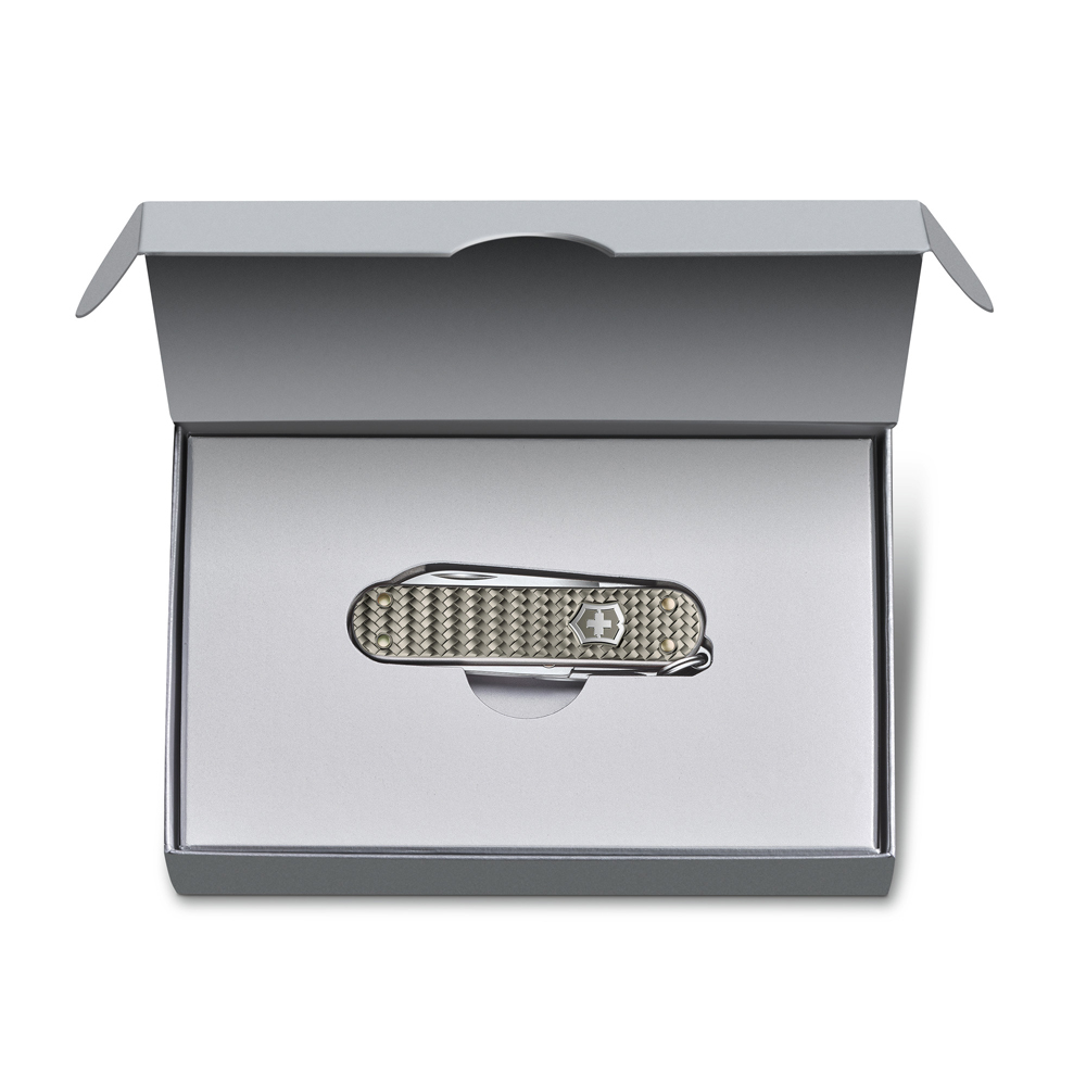 Нож-брелок Classic SD Precious Alox Infinite Grey VICTORINOX 0.6221.4031G