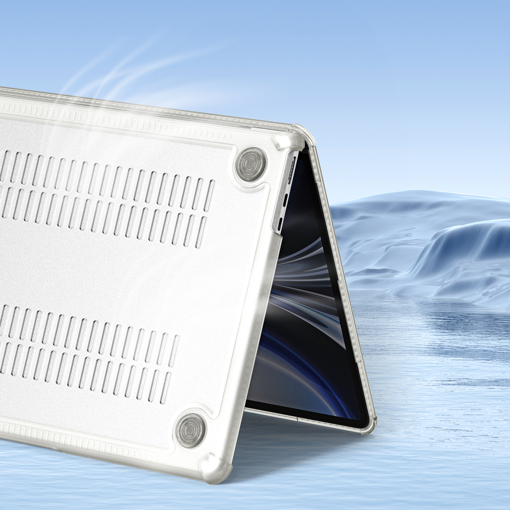 Чехол прозрачный для ноутбука MacBook Pro 14 (2021, 2023-2024) от Dux Ducis, серии LCGM Series Protective Cas