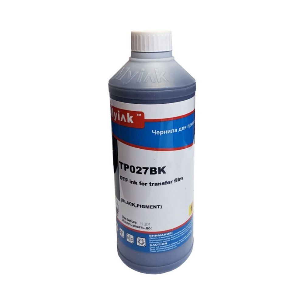 Чернила MyInk TP027BK текстильные DTF для EPSON (1л) black