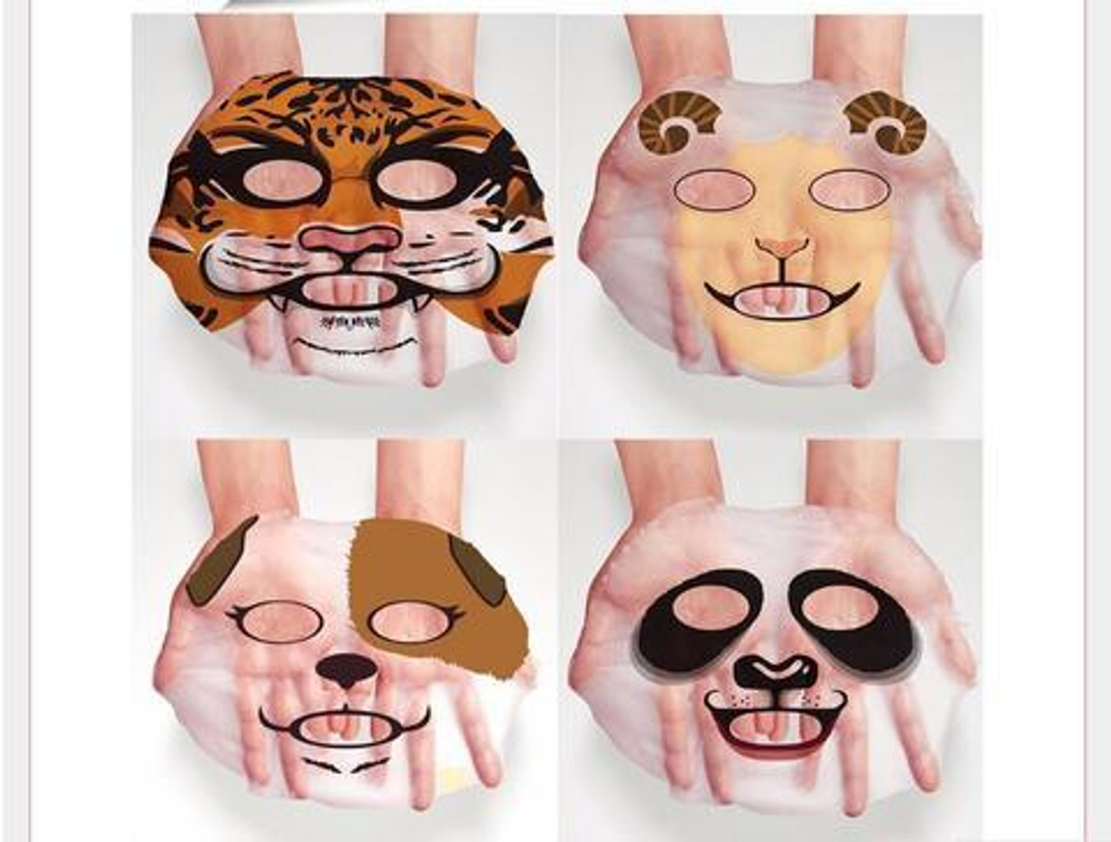 Маска для лица BioAqua Animal Face Sheep тканевая, 30 г