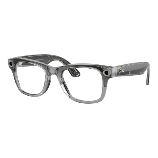Очки Ray-Ban Wayfarer GEN 2 Shiny Transparent Grey / Transitions Sapphire (M / Size 50) RW4012 6840MF50