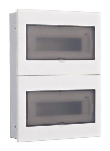 Корпус встраиваемый дв. 2 ряда 26 мод. IP41 ЩРВ-М прозр. DEKraft 31076DEK