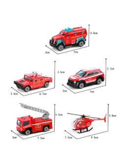 Набор машинок 5шт Пожарная служба (201381052)