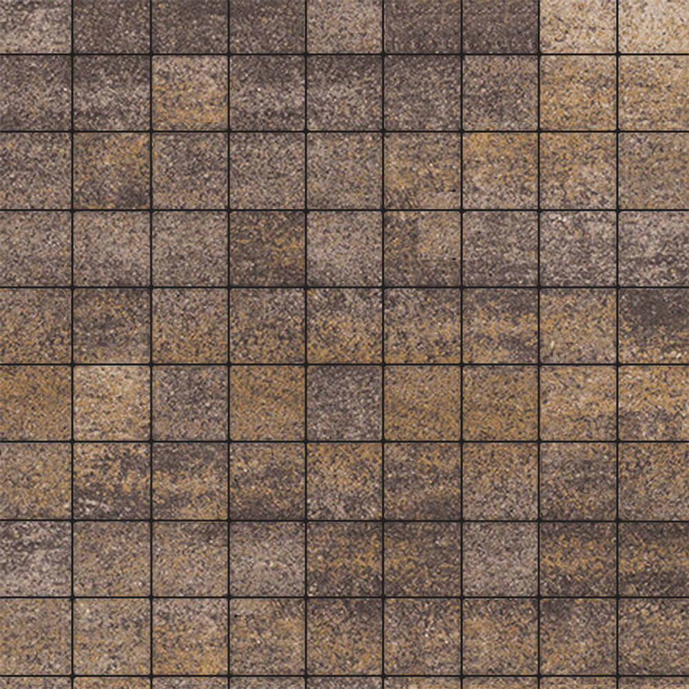 Тротуарная плитка КВАДРАТ 100х100 мм - Искусственный камень Доломит