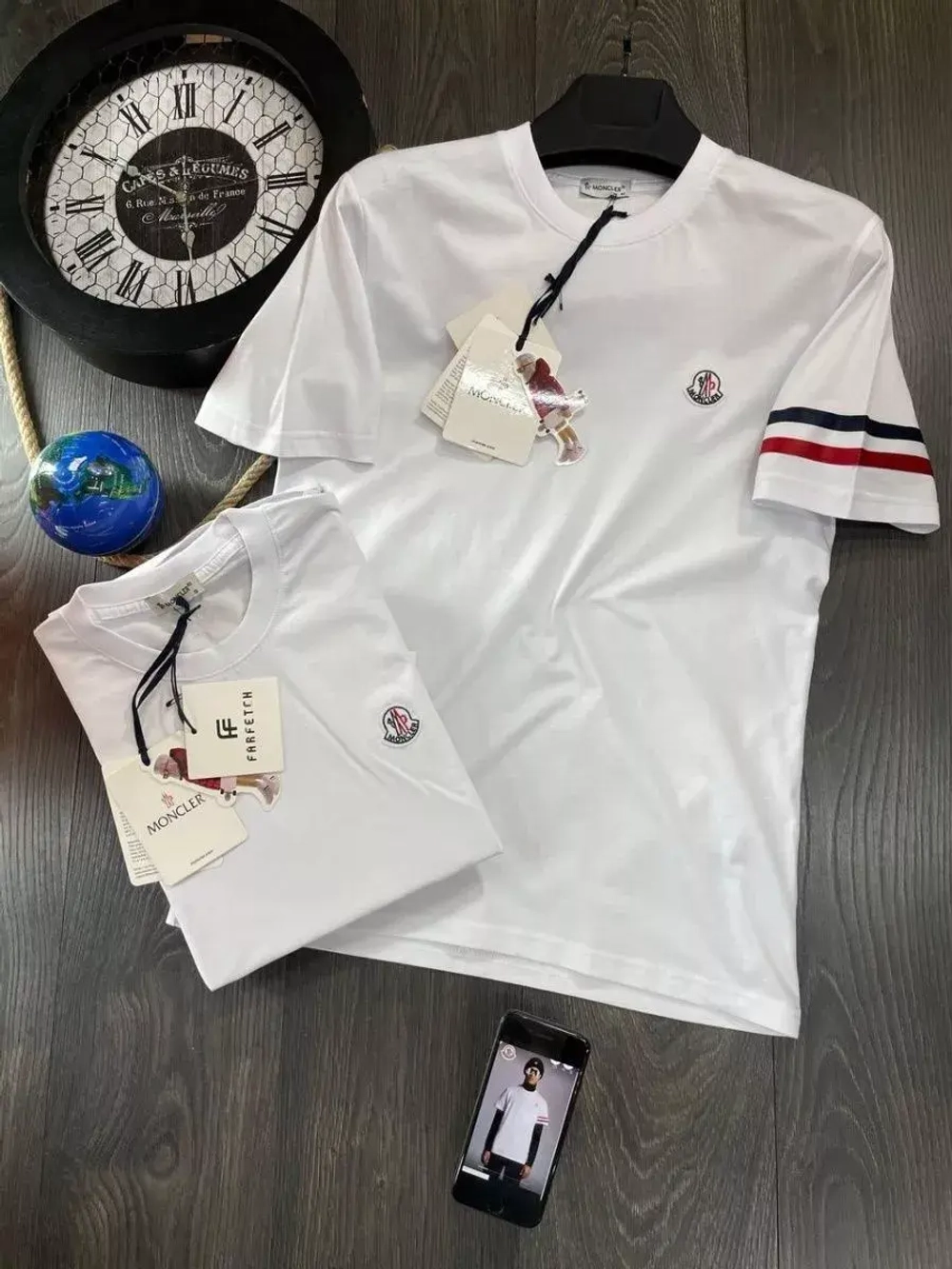 Футболка с принтом хлопок