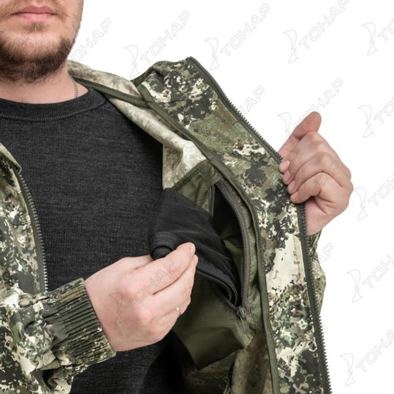 Костюм летний антимоскитный Тайган, цв.КМФ мох р.48-50/170-176 (T-KS-T-M4293-L-1) Helios