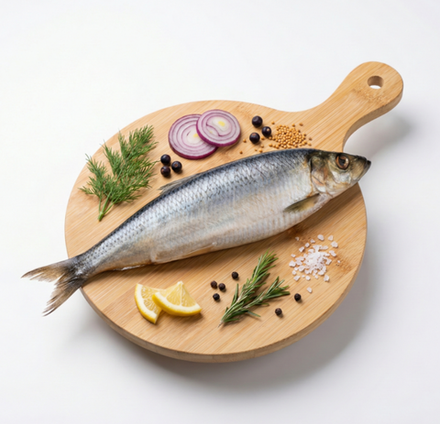 Сельдь слабосоленая 500+