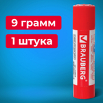 Клей-карандаш BRAUBERG 9 г (30 штук в упаковке)