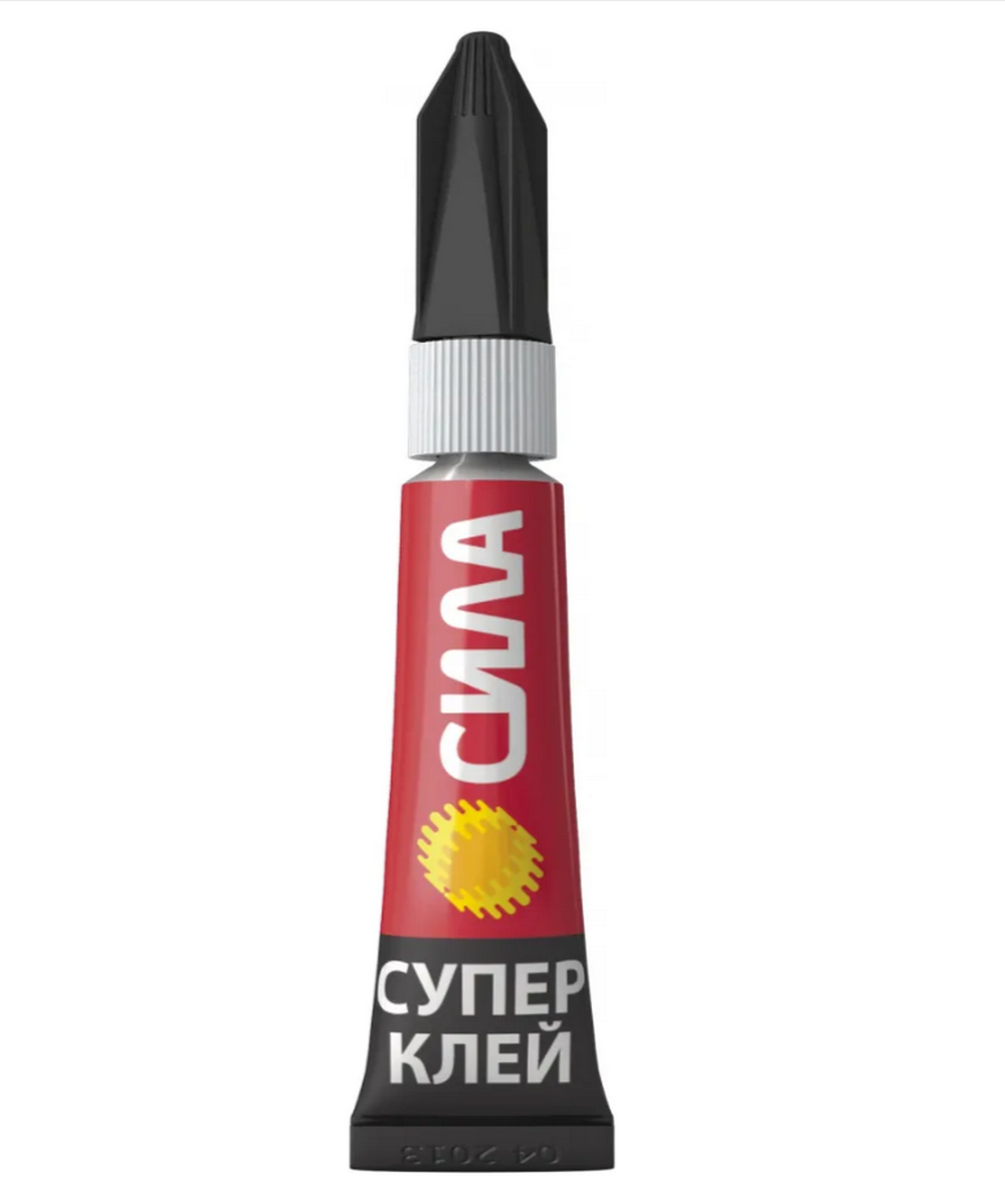 Супер клей Сила 3гр. (6шт/уп)