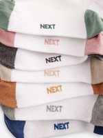 Носки хлопковые для мальчика Next C37-445, 7 шт., Белый