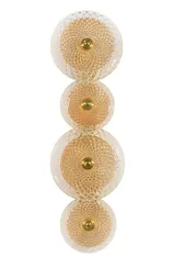 W5856P/4 GOLD+CLEAR+AMBER (1) Настенный светильник  NW