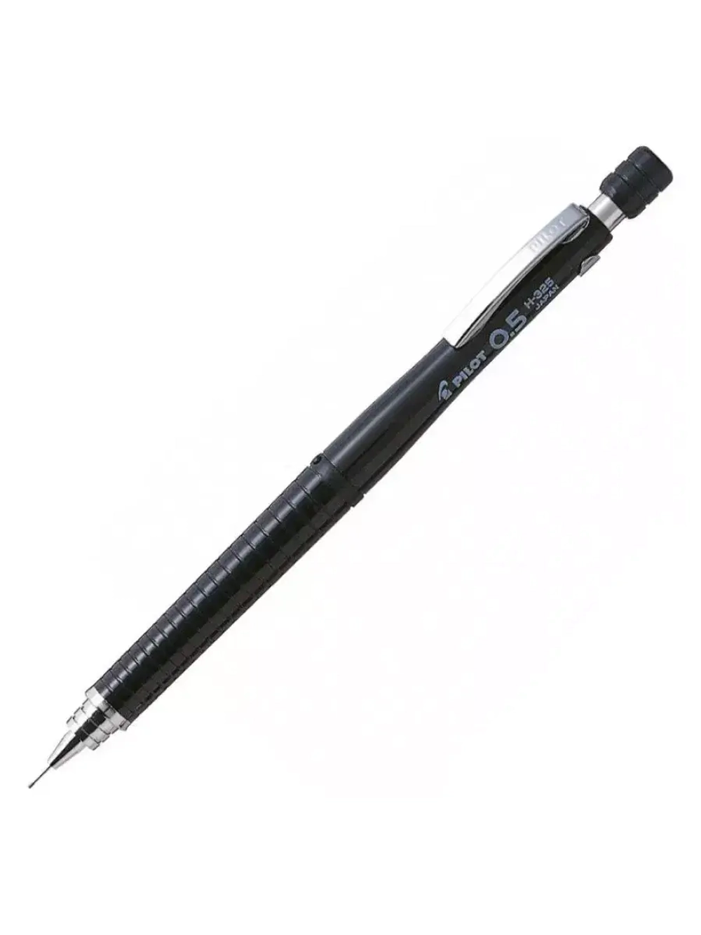 Карандаш механический H-325, 0.5 мм, с ластиком, черный