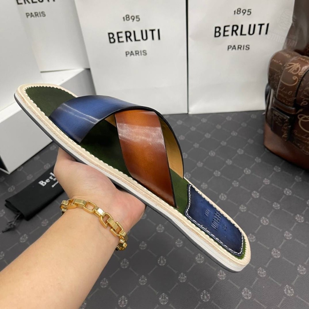 Шлепанцы Berluti