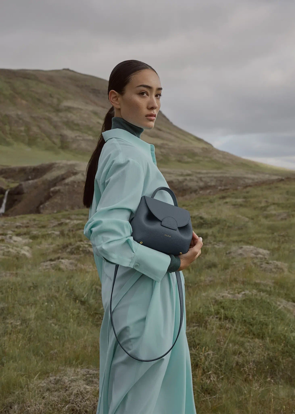 POLENE СУМКА NUMERO UN NANO, ТЕМНО-СИНИЙ