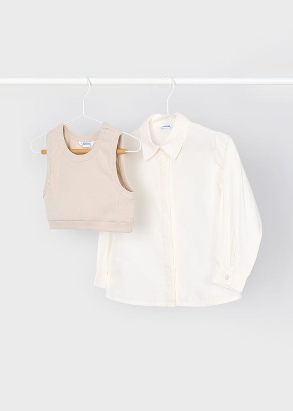 рубашка с топом