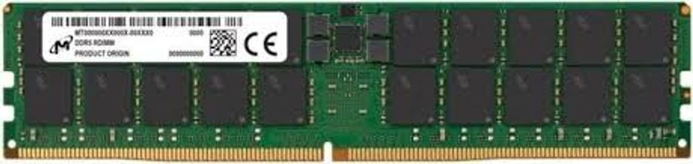 MTC40F2047S1RC56BB2, Модуль памяти Micron DDR5 5600 RDIMM 128G MTC40F2047S1RC56BB2, Модуль памяти Micron DDR5 5600 RDIMM 128G