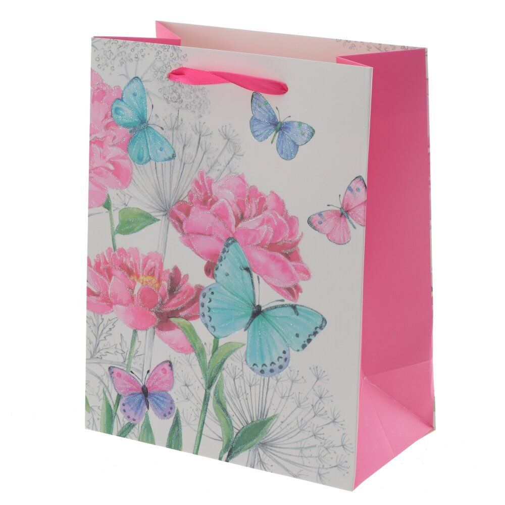 GAEM Пакет подарочный S (бумага 210г/м2, блок микс 12шт), L18 W10 H23 см, 4в.