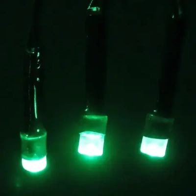 Гирлянда для дома 3,5м 36 ламп LED зелёный пров.,8 реж, IP-20, Зелёный