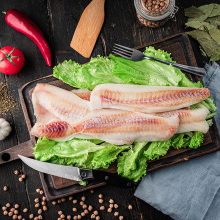 Филе минтая без кости "BOREALIS" 650 гр (свежемороженое)