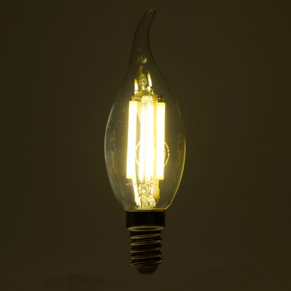 Лампа светодиодная Feron.PRO LB-1218 Свеча на ветру E14 1300LM 8W 175-265V 4000K 51266