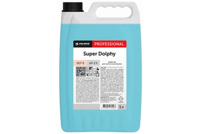 Средство для ежедневной чистки сантехники Pro-Brite SUPER DOLPHY 017-5, 5 л.