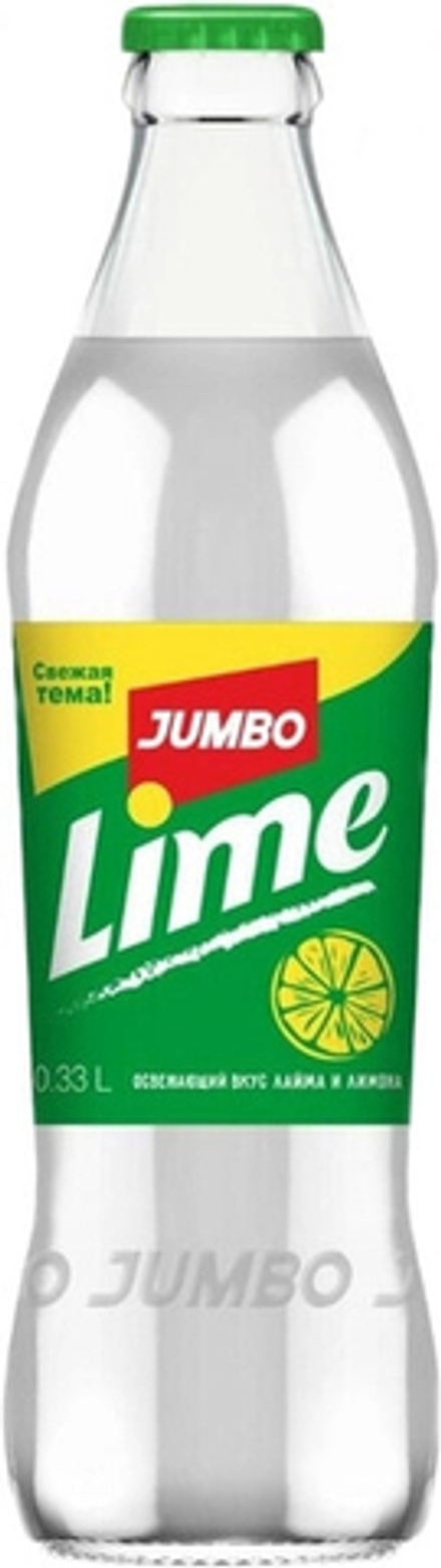 Газированный напиток Джамбо Лайм / Jumbo Lime 0.33 - стекло