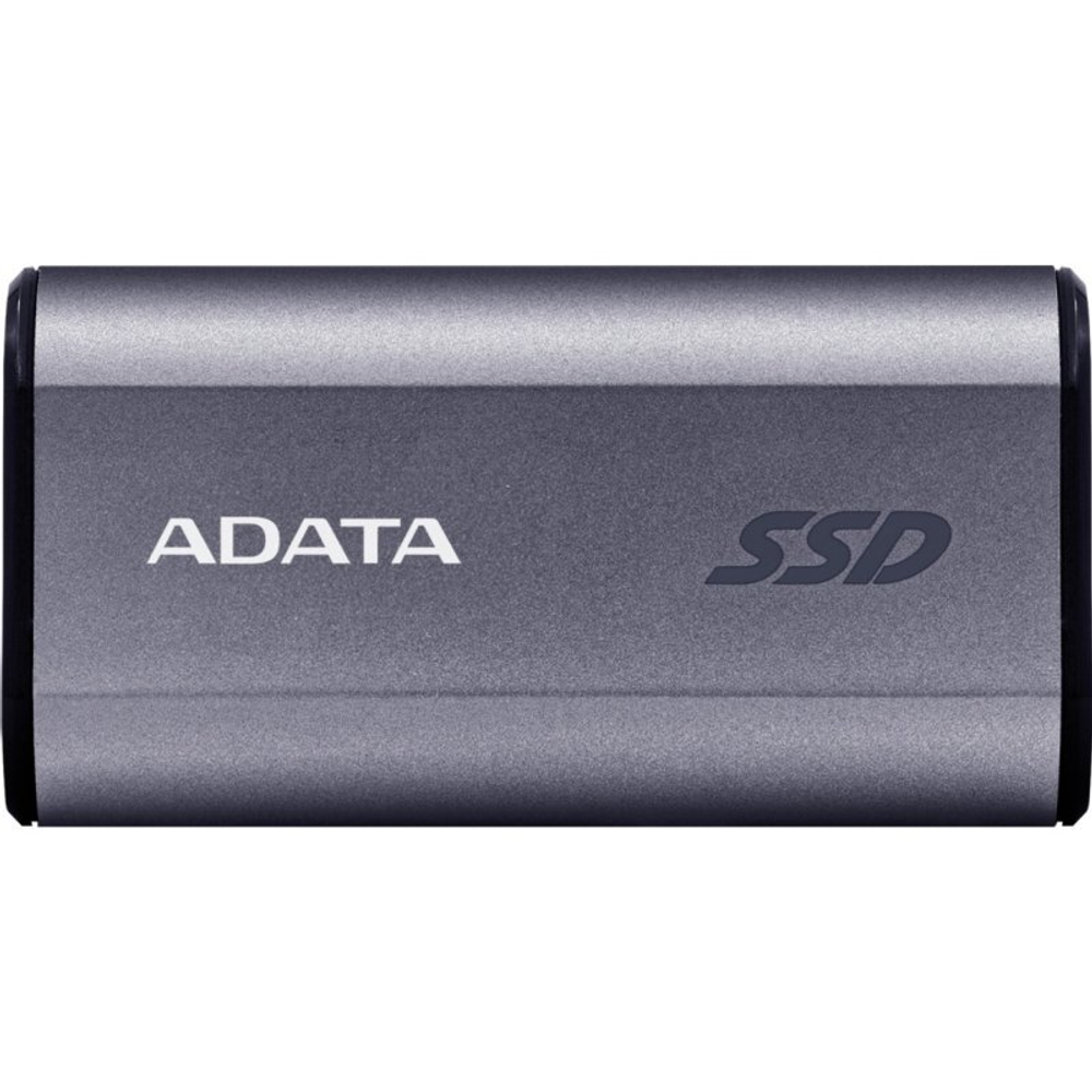 Твердотельный диск 2TB A-DATA SC750, External, USB 3.2 Gen 2 Type-C, [R/W -1050/1000 MB/s] серый