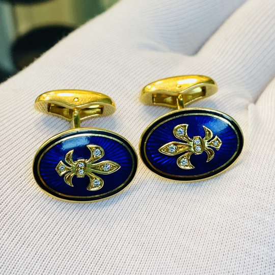 Запонки Faberge