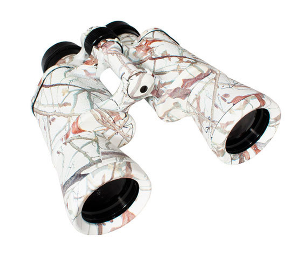 Бинокль Байгыш БПЦ 10х40 камуфляж "Снег"