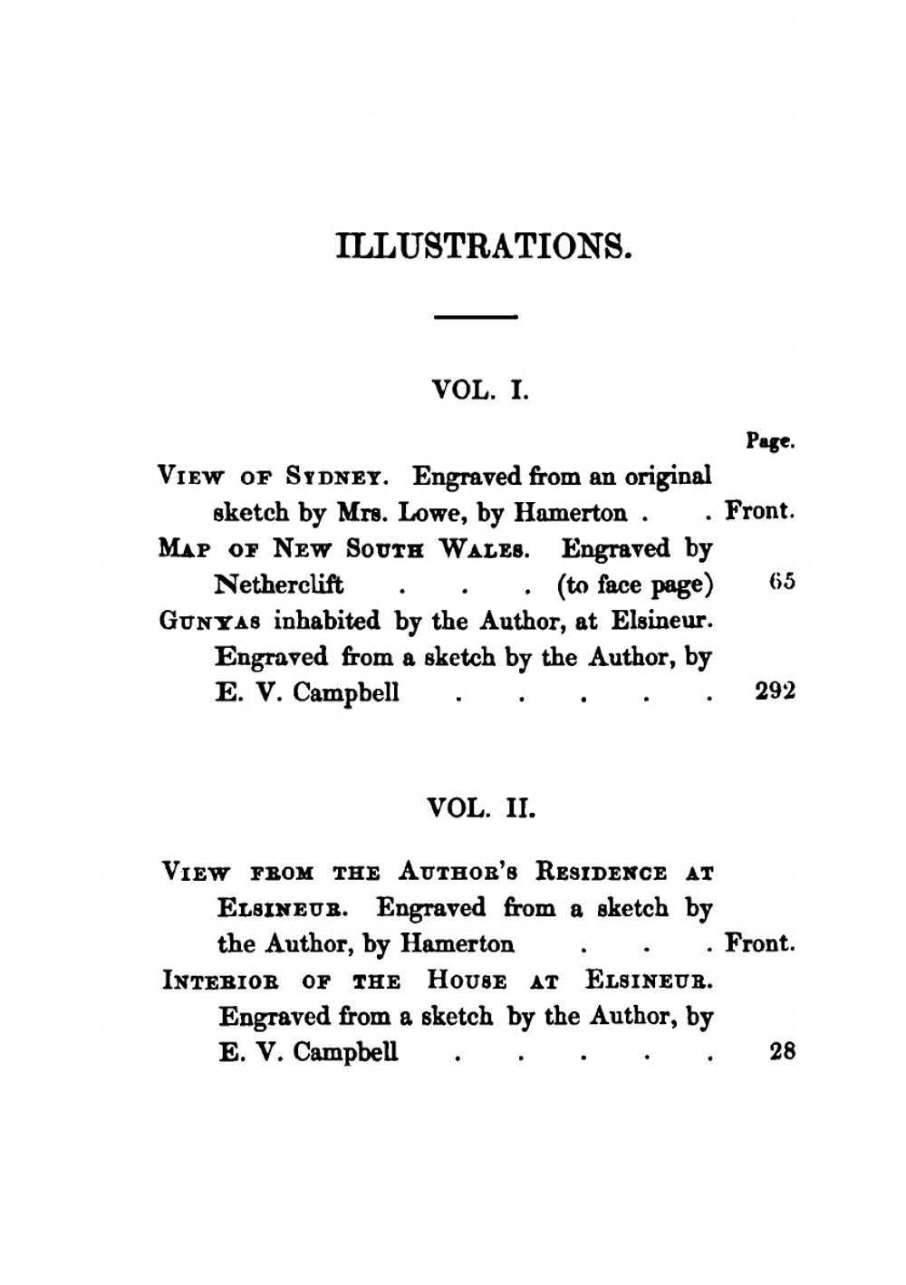 Excursions and Adventures in New South Wales. Volume 1 | John Henderson