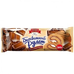 РУЛЕТ РБ ШОКОЛАДНЫЙ 300 ГР
