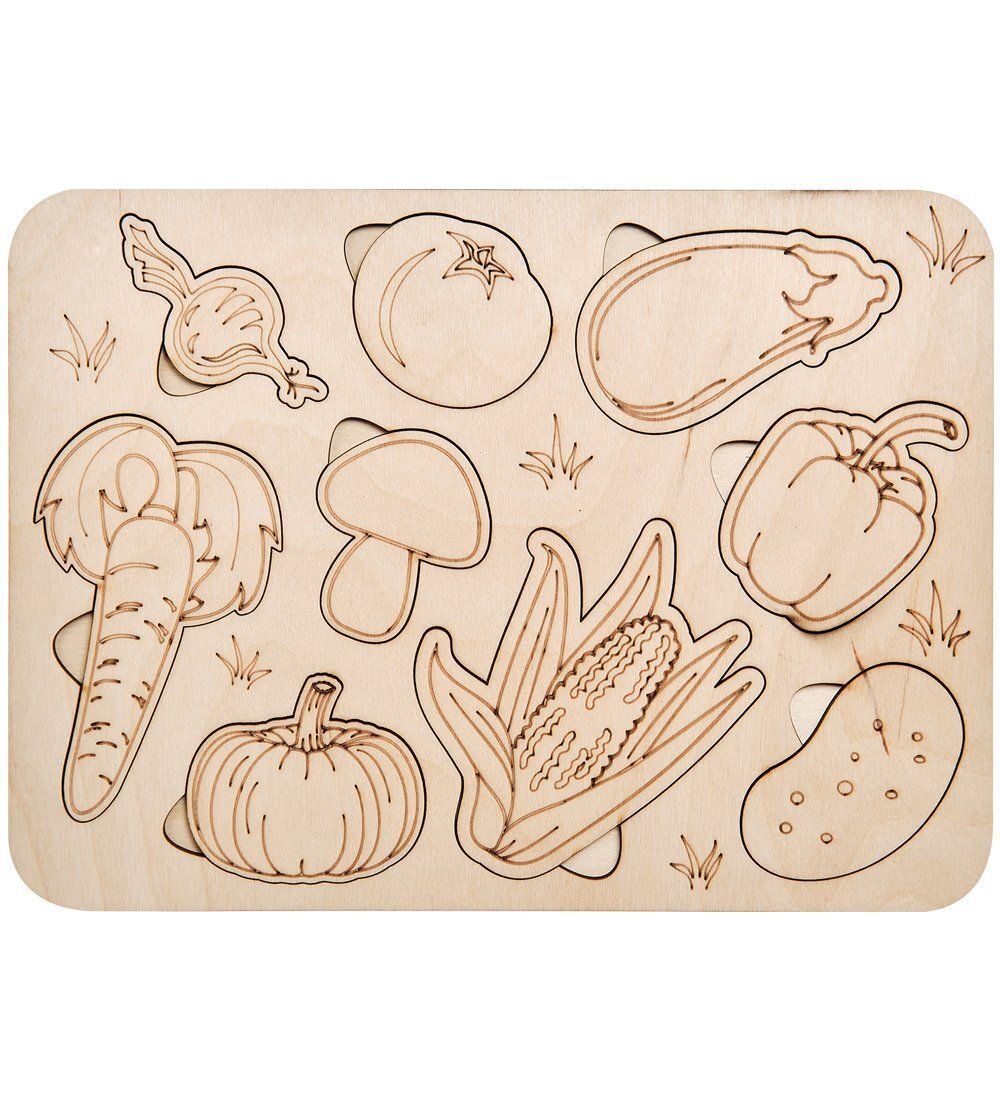 КФ- 93/5 Пазлы «Овощи»