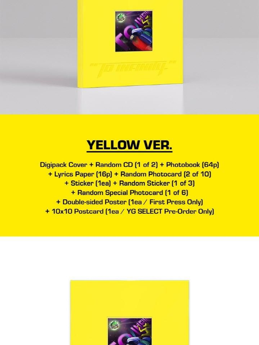 Альбом MINO - TO INFINITY. 3rd Album RANDOM Version