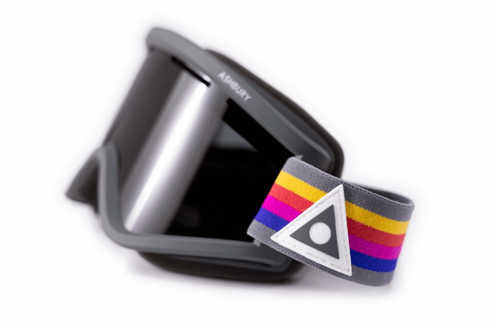 Маска горнолыжная ASHBURY BLACKBIRD EIGHTY FOUR (DARK SMOKE LENS/YELLOW SPARE)