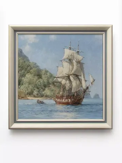 Картина на стену интерьерная на холсте 35*35 см