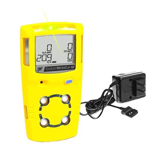 GasAlertMicroClip XL, портативный четырёхканальный газоанализатор