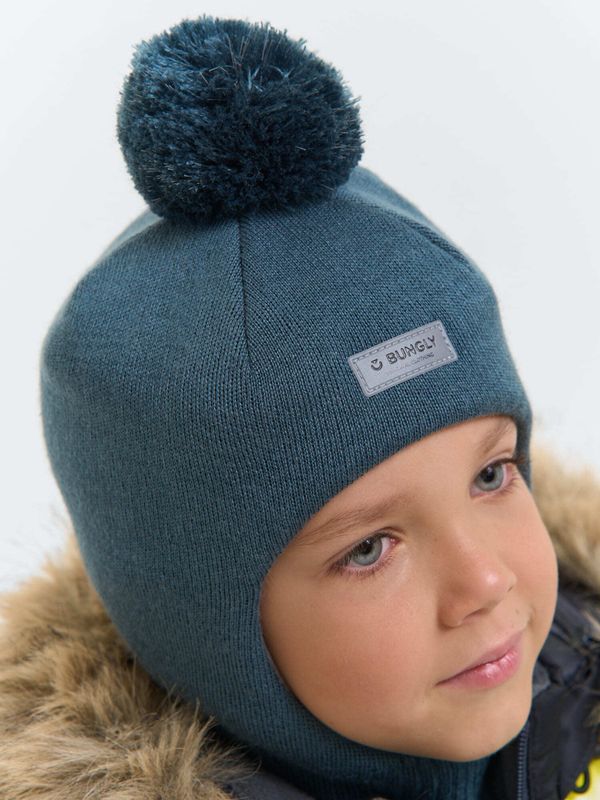 Шлем зимний из смесовой шерсти 